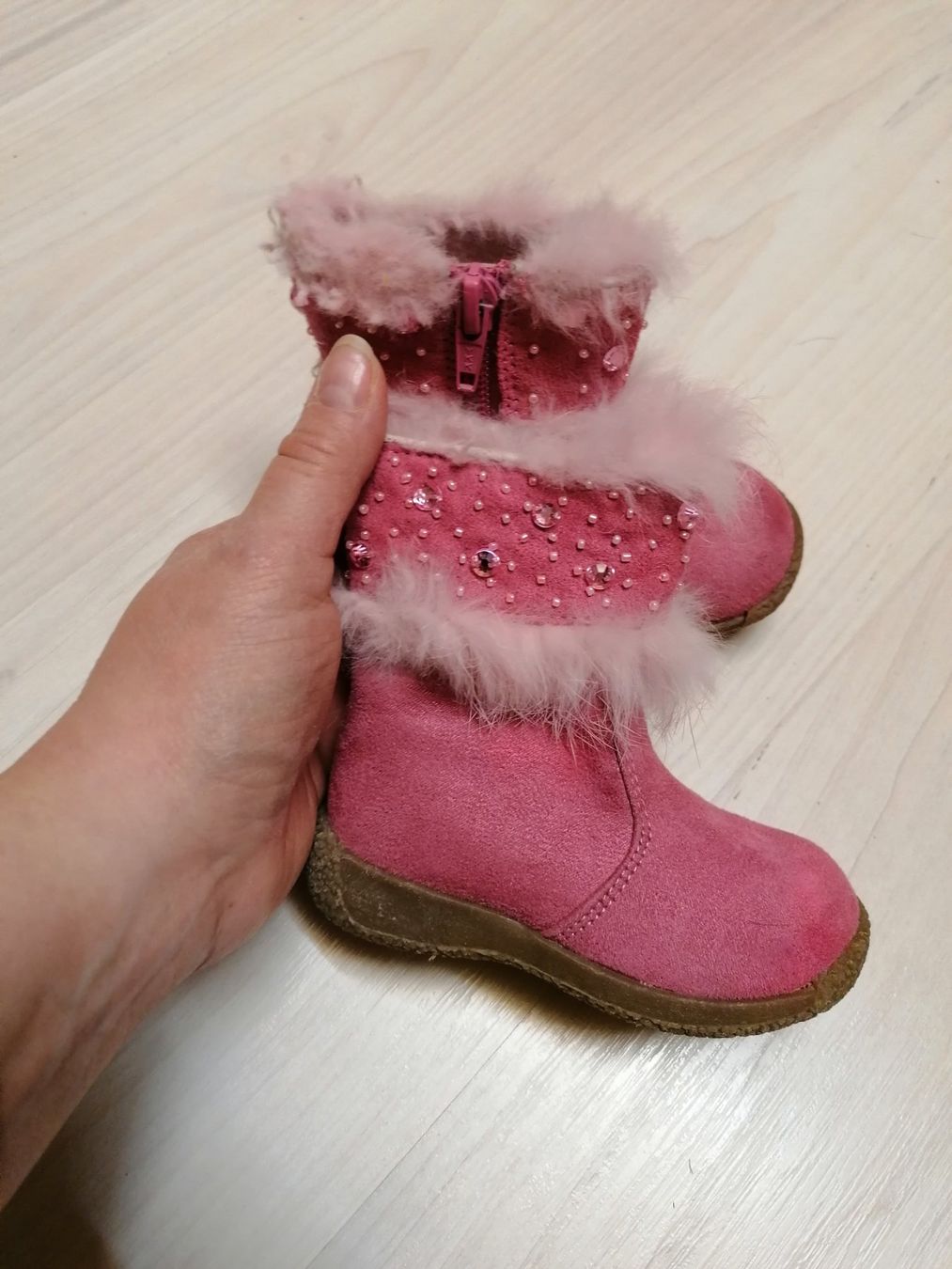 Schuhe für Mädchen: Bottes, chaussures, bottines hiver – Gebraucht aus Montcherand von petiteoune75 6