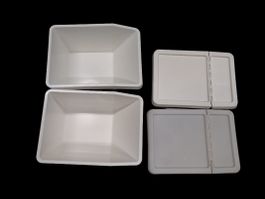 IKEA SORTERA Sortierbehälter mit Deckel 2er Set
