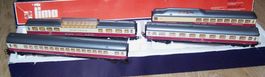 Lima H0 TEE- / Rheingold Personenwagen 4'er-Set in OVP