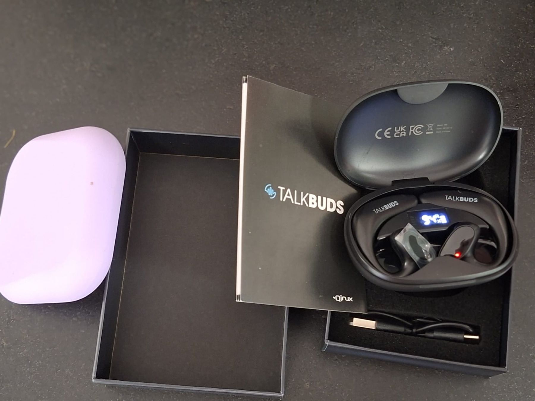 Cuffie: Talkbuds Translator Earbuds Qirux neuwertig – Nuovo (secondo la descrizione) da Krauchthal venduto da SamsPuce 3