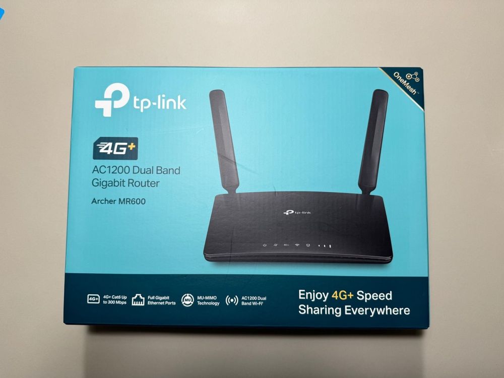 TP-Link AC1200 Dual Band Gigabit Router Archer MR600 (Neu (gemäss ...