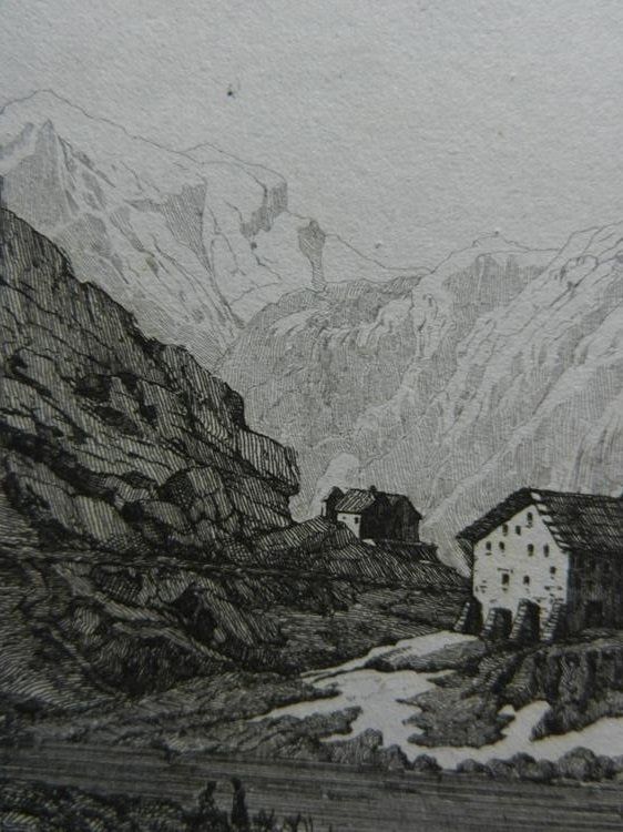 Incisioni: Hospice du St.-Bernard – Usato da Risch venduto da Rischli15 4