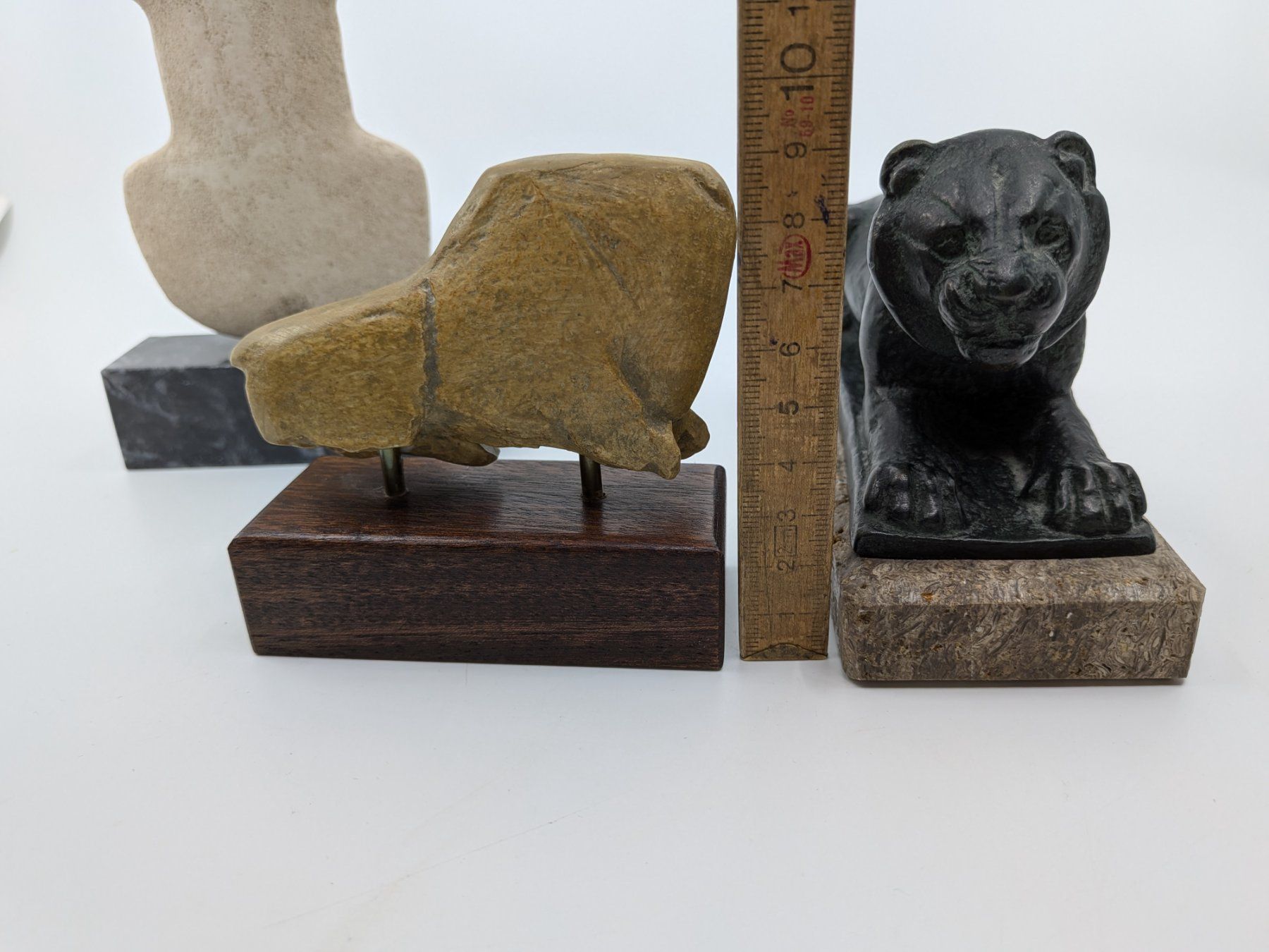 Figuren: 3 Figuren Skulpuren – Gebraucht aus Emmen von magelan 4
