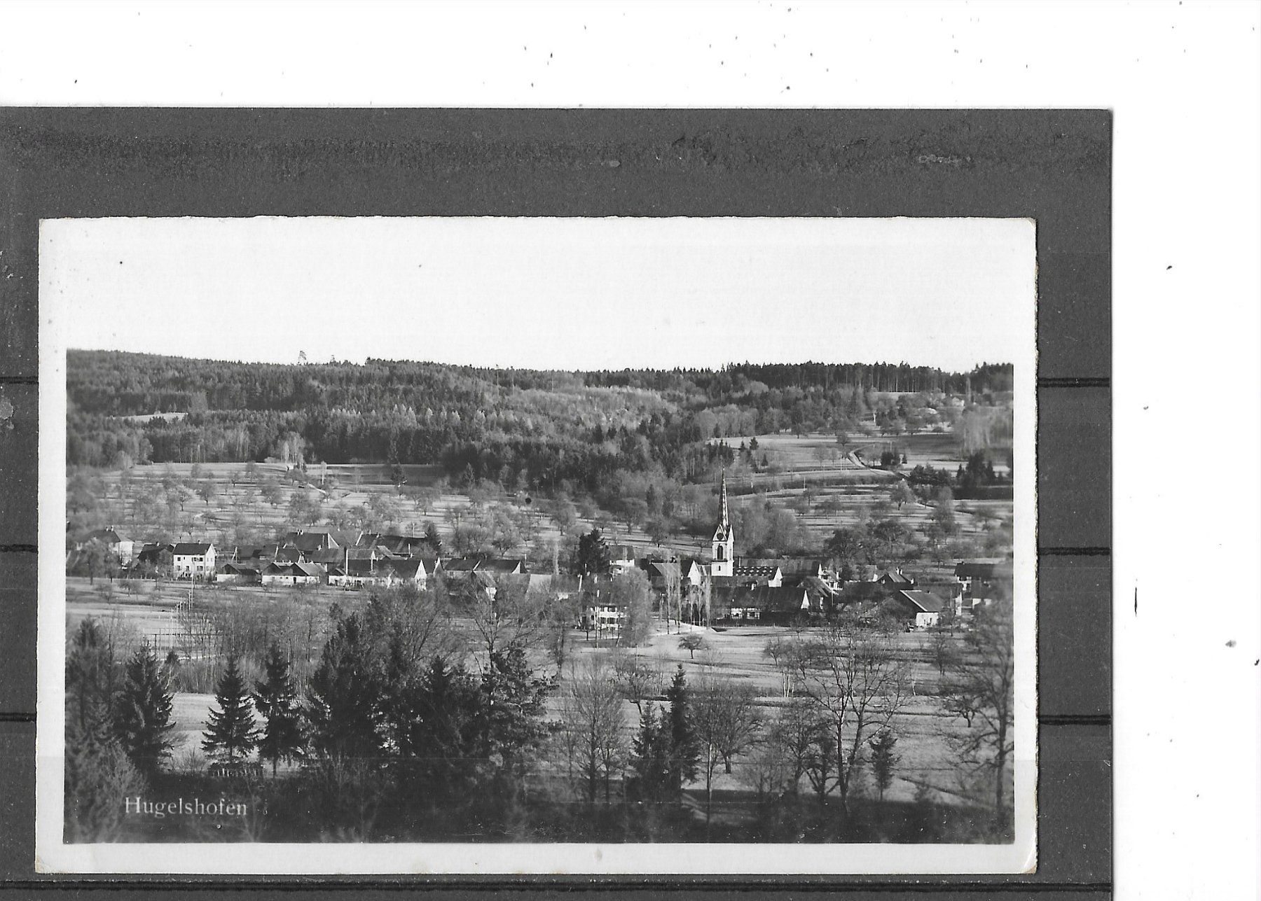 Cartoline postali: TG Hugelshofen 1935 – Usato da Schocherswil venduto da Wilare