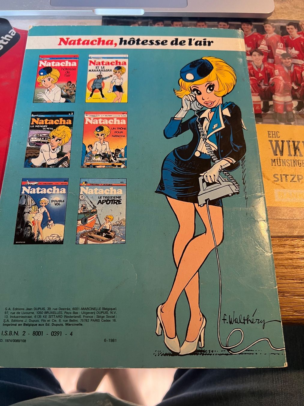 Comics: Natacha : La mémoire du métal – Gebraucht aus Sergey von Mascotte00 1