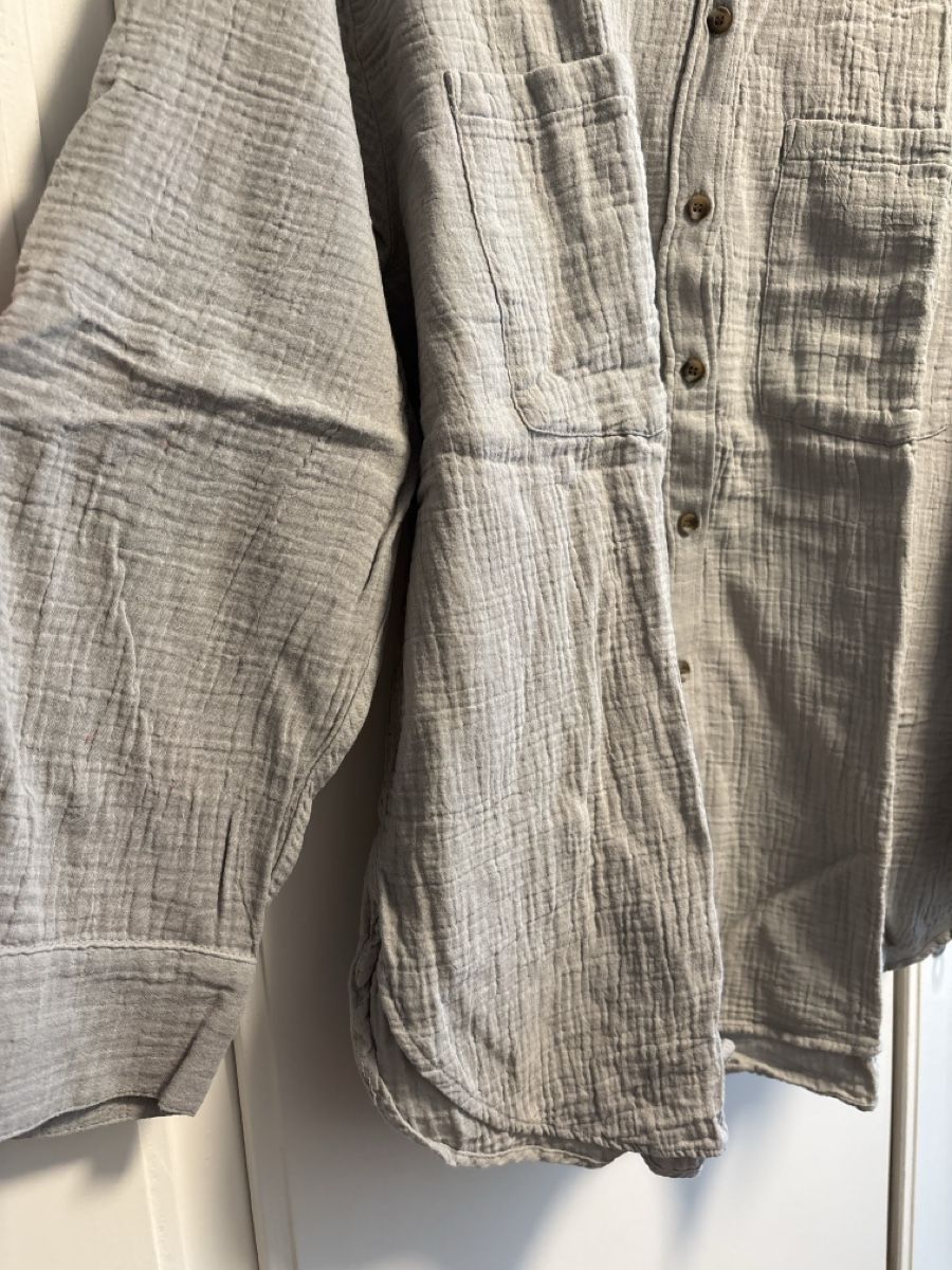 H&M Camicette: H&M Bluse, XL, Hellgrau-grün – Nuovo (secondo la descrizione) da Adliswil venduto da ninotschka7 2