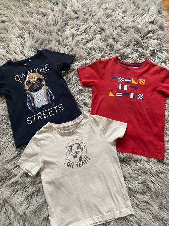 3 T-Shirts, Gr.122