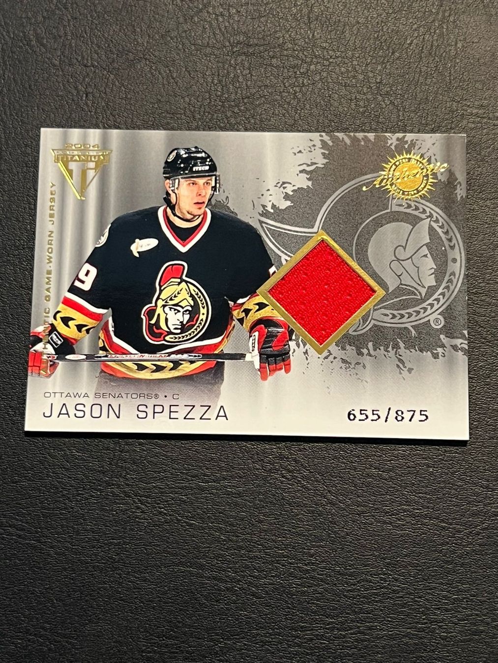 NHL Sammelbilder & Trading cards: Jason Spezza 2004 Ottawa Senators Game-Worn Jersey – Neu (gemäss Beschreibung) aus Möhlin von SwissHockeyCards