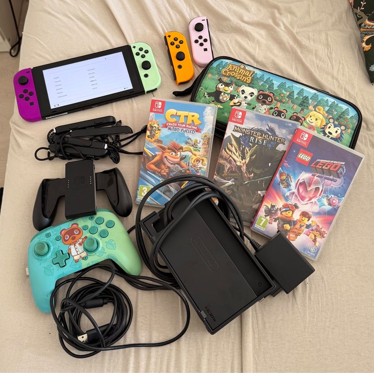 Nintendo Console: Console Nintendo Switch avec accessoires et jeux inclus – Usato da Combremont-Petit venduto da car_5wkh