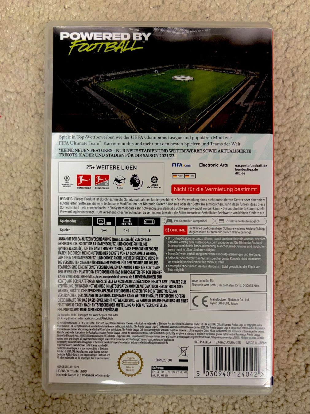 Nintendo Giochi: FIFA 22 Legacy Edition – Usato da Rümlang venduto da tschibie 1