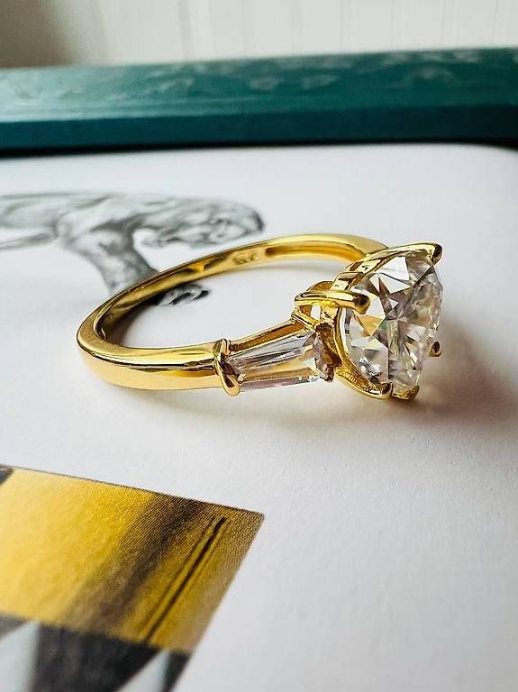 Ringe: Herzförmiger Moissanitring 2 Karat – Gebraucht aus Thalwil von han_2b8c 5