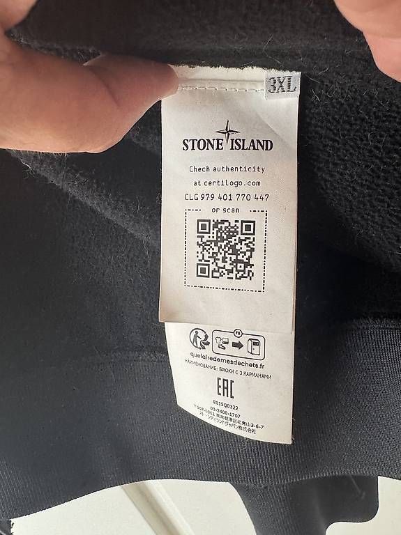 Stone Island Giacche: Stone Island Soft Shell R Black 3xl – Usato da Wettingen venduto da nik_22w8 3