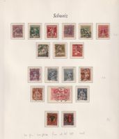 TOP Albenblatt "PJ u.a.", SBK 400.-++++