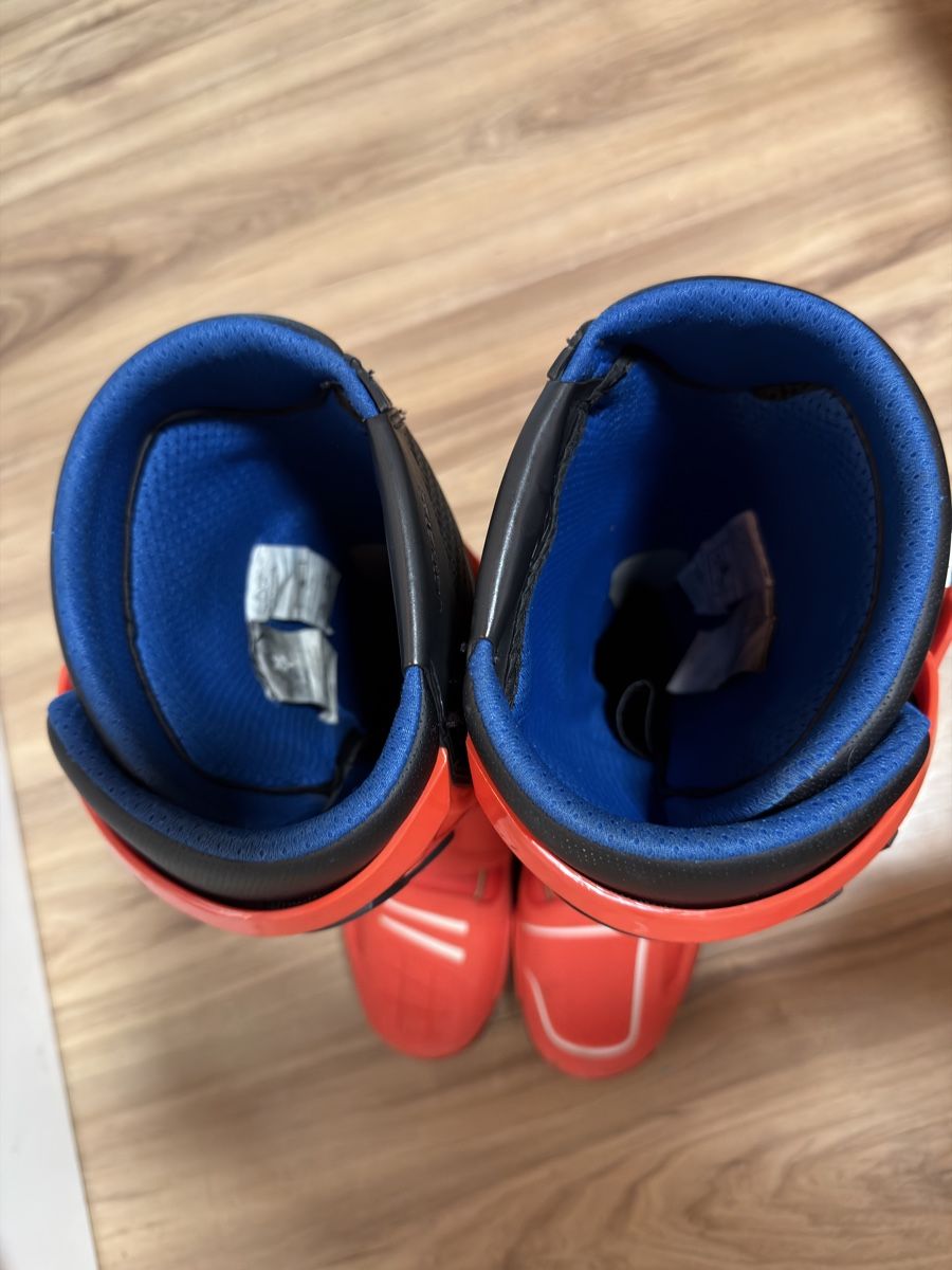 Fox Scarpe da uomo: Bottes motocross Fox Instinct rouges 44 / 10 – Usato da Corseaux venduto da Motards 4