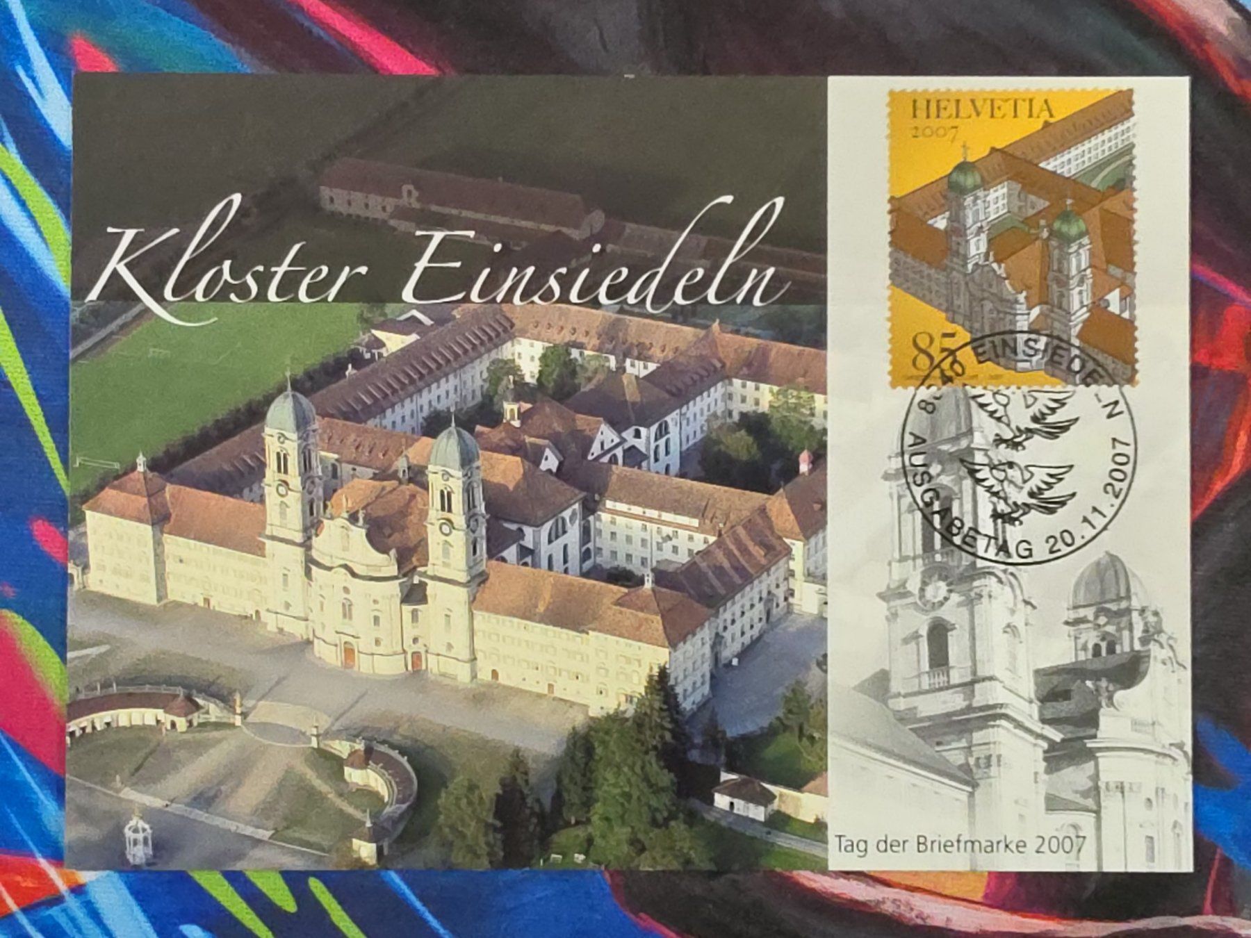 Ansichtskarten: CL26 Carte Postale + Timbre Suisse 2007 – Gebraucht aus Cousset von Patrick_Collections