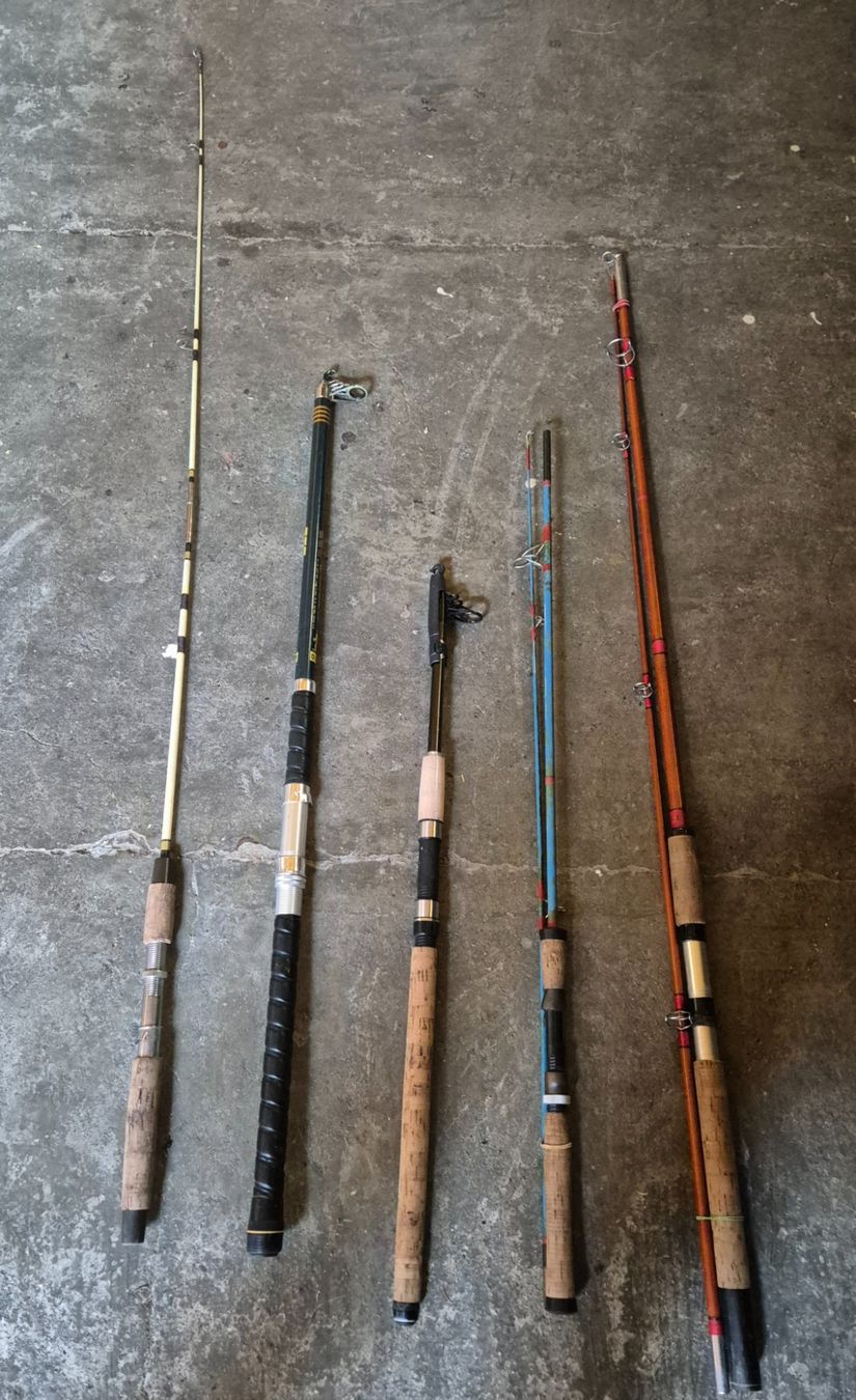 Canne da pesca: Angelruten 5 Stk. – Usato da Brunnen venduto da Zick0