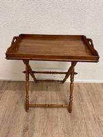 Vintage Butler Tray Tablett-Tisch im englischen Landhausstil