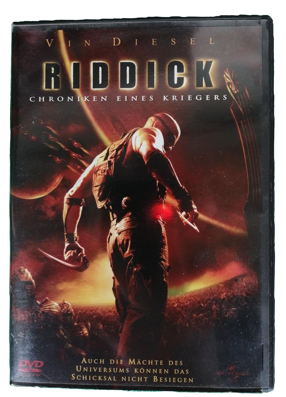 Tutti i DVDs: Riddick: Chroniken eines Kriegers - DVD – Usato da Schaffhausen venduto da Domifran