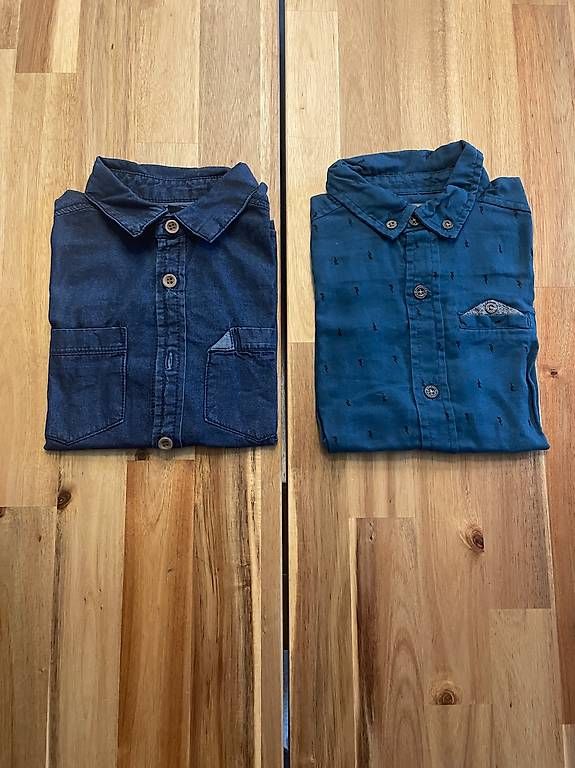 Camicie, T-shirt & Polo: 2 chemises manches longues - 104 – Nuovo (secondo la descrizione) da Estavayer-le-Lac venduto da bess-