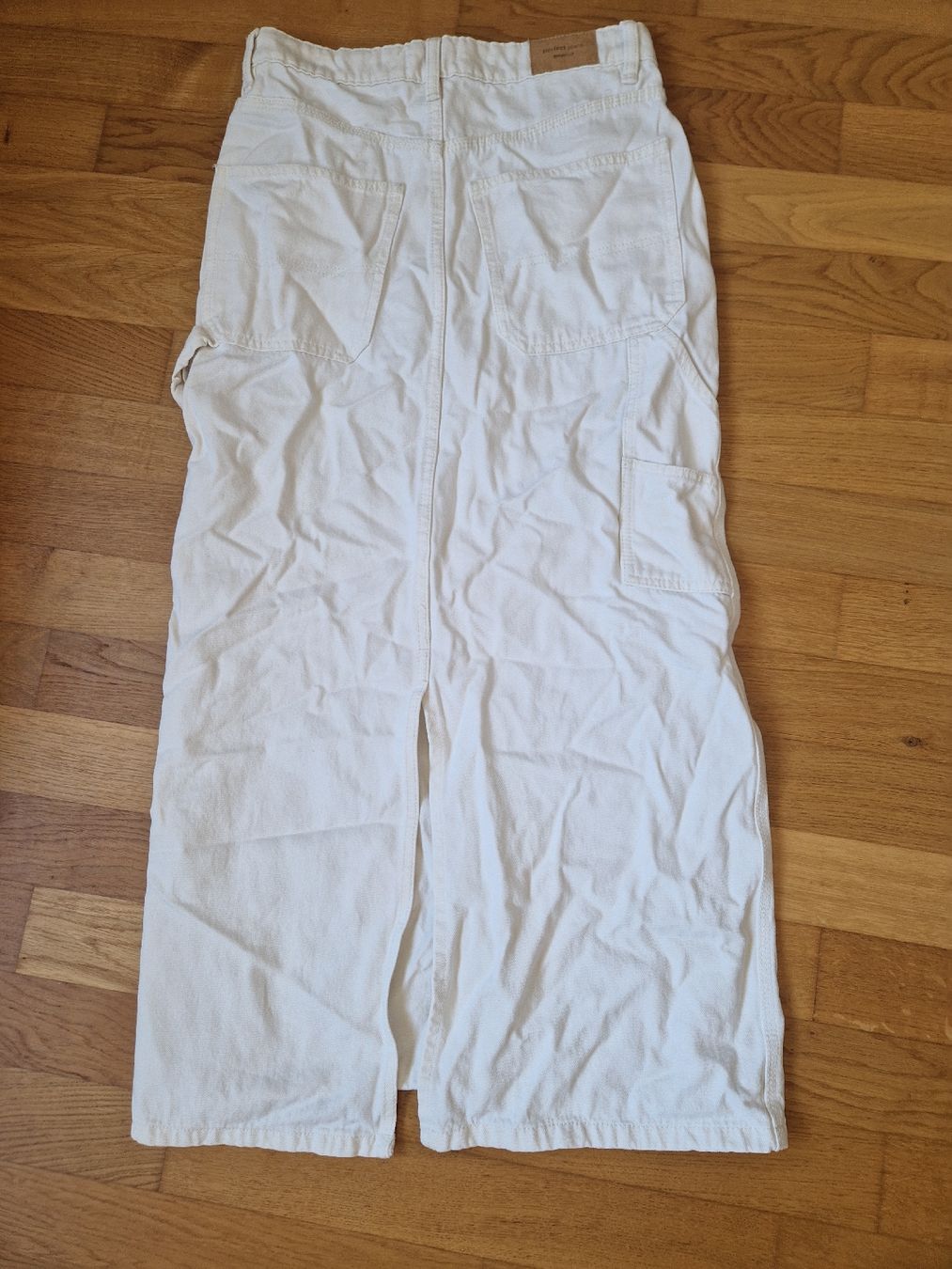 Jeans: Weiss/Beiger Jeans Maxirock, Gr. S – Gebraucht aus Fislisbach von mgr_yy8b 2