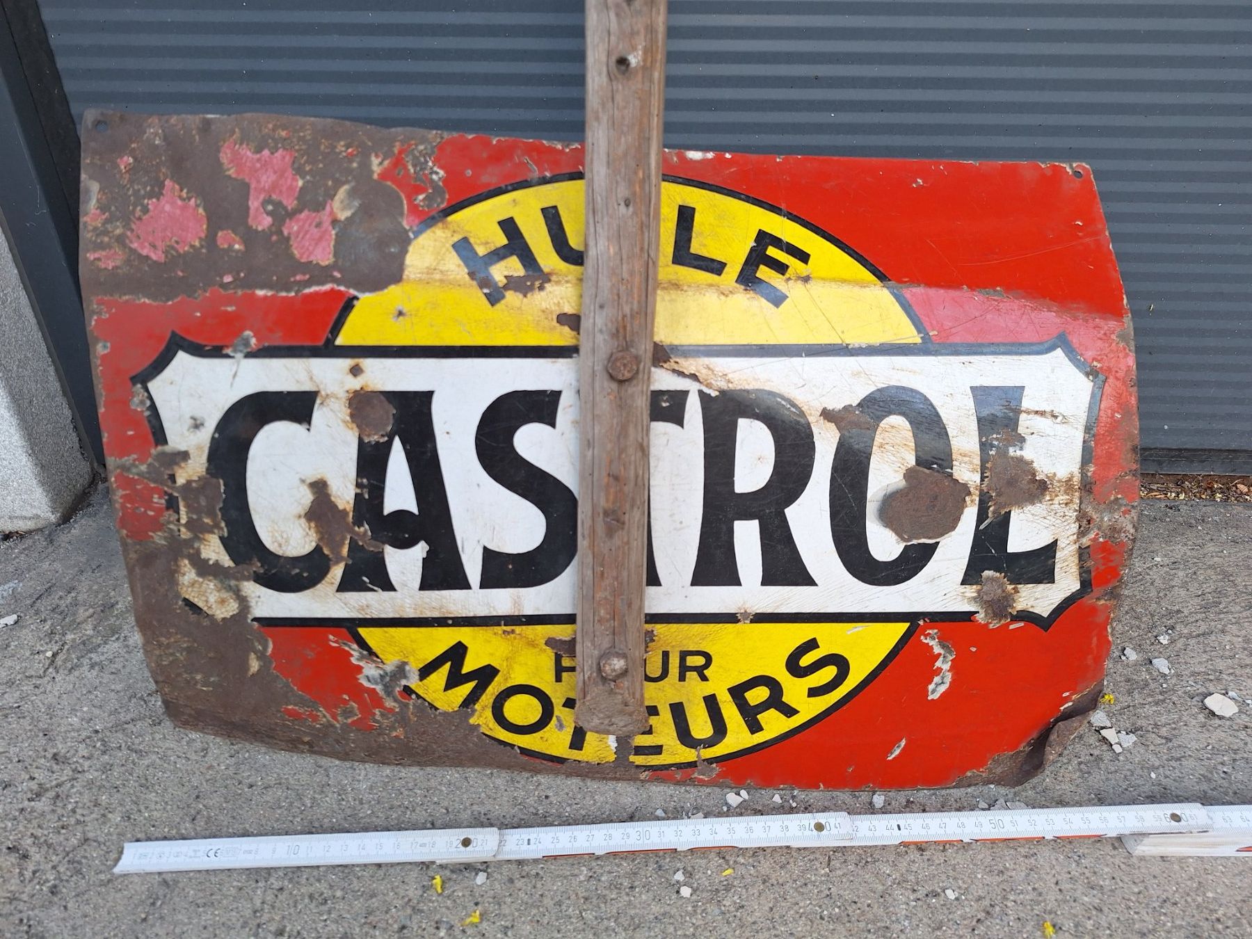 Schilder: Emailschild kein Blechschild Vintage Oldtimer Veteran – Gebraucht aus Winterthur von petrolch