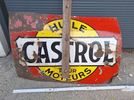 Emailschild kein Blechschild Vintage Oldtimer Veteran