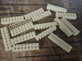 lego 3007 lot de 15 pièces Tan Brick 2 x 8