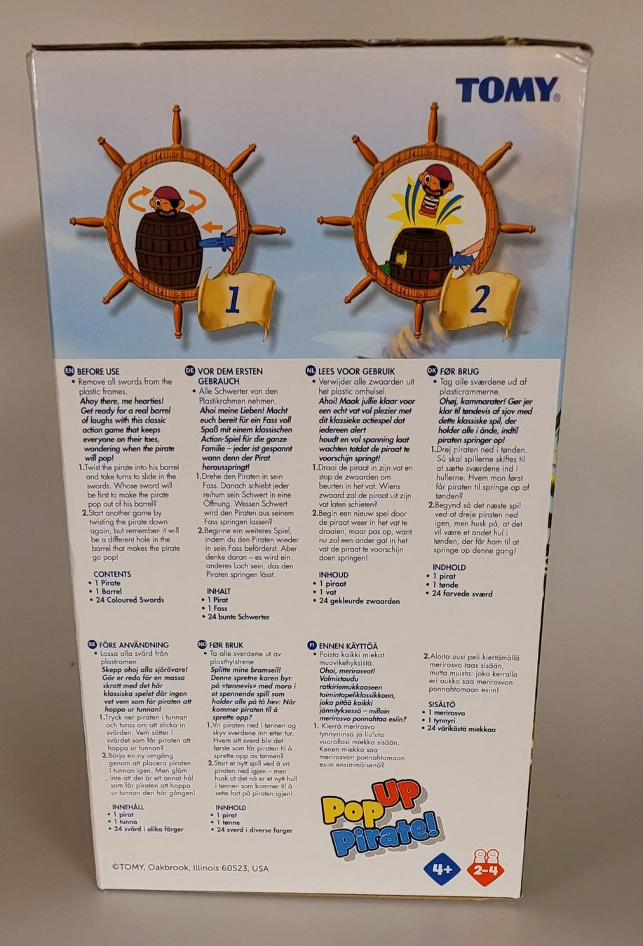Tomy Spiele: Spiel Pop Up Pirate Tomy Neu – Neu und originalverpackt aus Oberuzwil von aseinkaufswelt 1