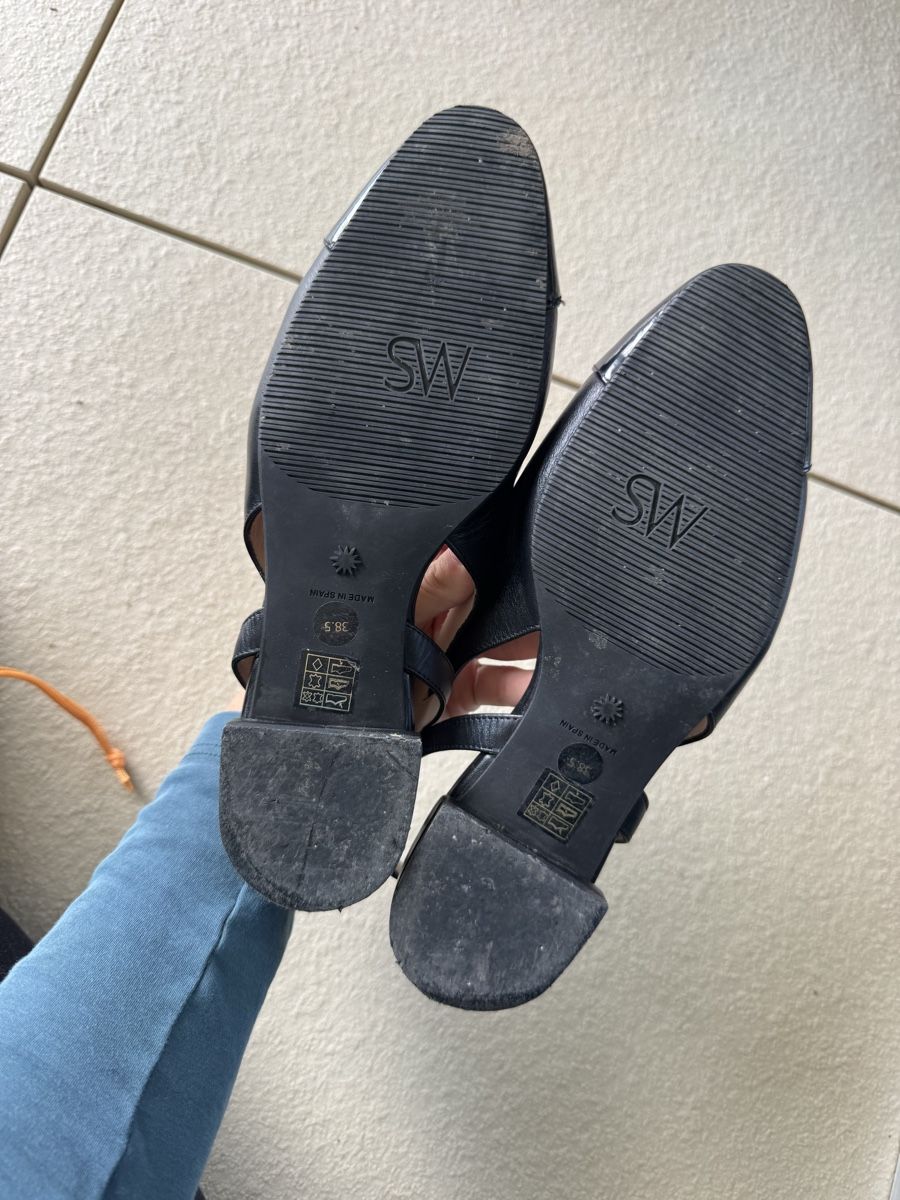 Stuart Weitzman Scarpe da donna: Black Slingback Ballerinas from Stuart Weitzman - size 38.5 – Usato da Cham venduto da lb6_m9yt 3