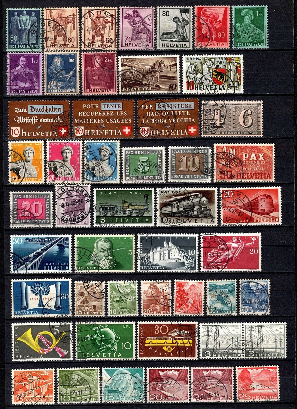 Tous les timbres: Sammlung Schweiz (728) – D'occasion à Burgdorf par blinky01 2