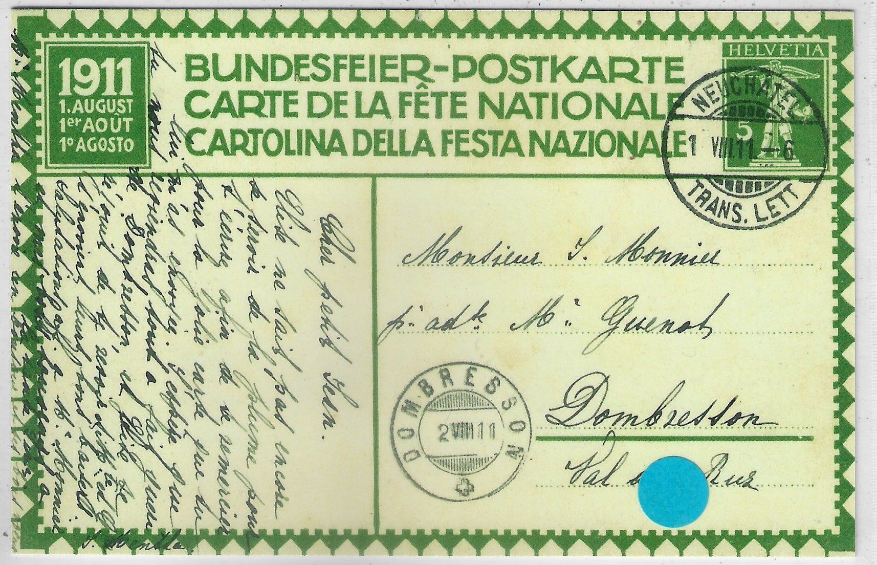 Tutti i francobolli: Bundesfeier 1911 - Burgunderkriege – Usato da Ettingen venduto da Kartenplanet 1
