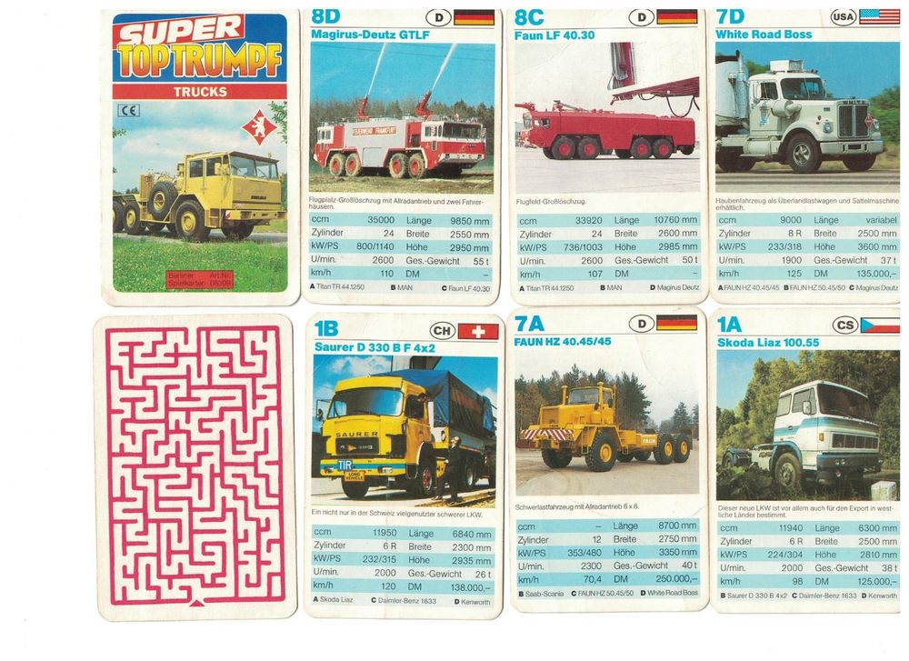 Top Trumps Voitures De Sport Classiques Jeu De Cartes Top Trumps Sports