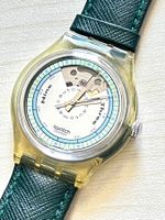 Swatch Automatik Uhr, Sammlerstück, Grün