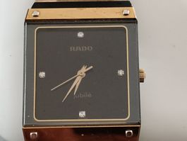 Rado "jubile"-Quarzuhr, läuft, mit Diamanten besetzt
