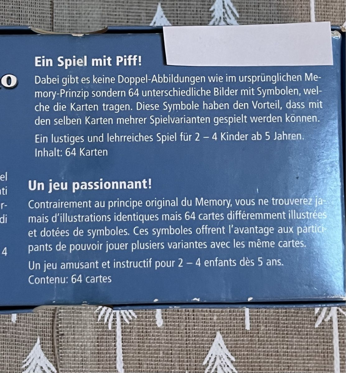Giochi: Quattro Memo Papa Moll – Usato da La Tour-de-Peilz venduto da Pansy02 5