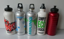 5 SIGG Trinkflaschen, Bottles ECO, HIKING, JUBILEE 0.6L