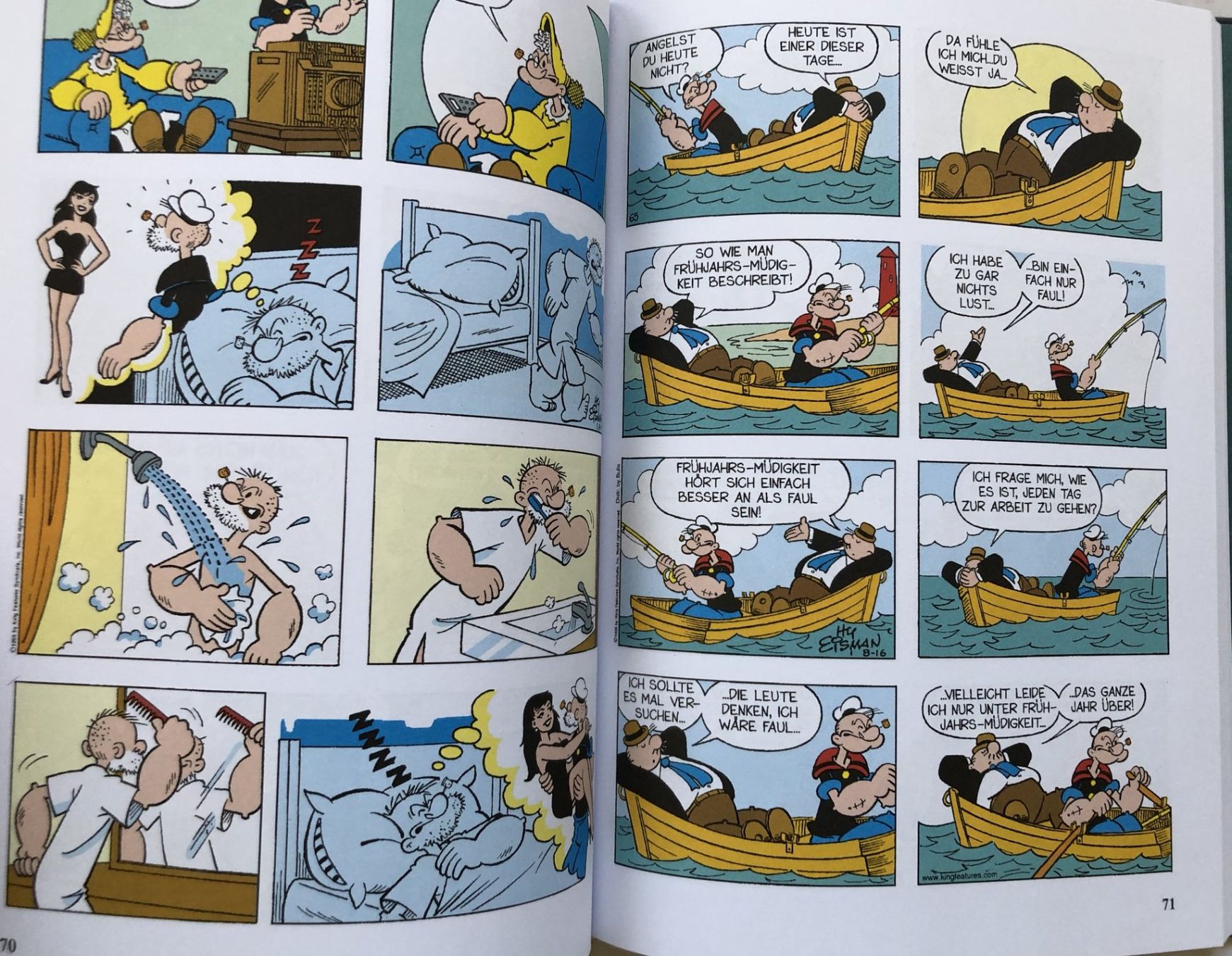 Fumetti: Bild COMIC-BIBLIOTHEK - Nr.12 - POPEYE – Usato da Schaffhausen venduto da durruti 4