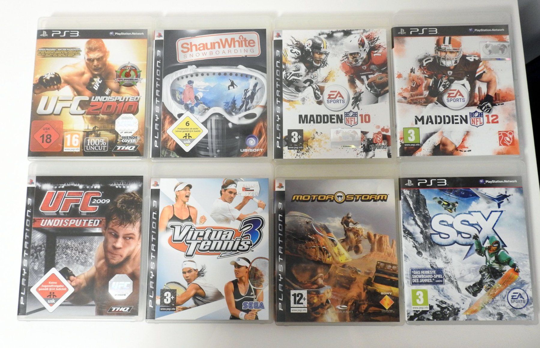 Sony Konsolen: 2 x Playstation 3 mit 48 Games + 4 Controllern – Gebraucht aus Zürich von  2