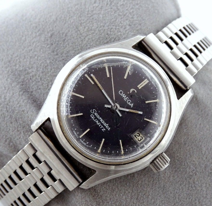 Omega Orologi: Vintage 80er Omega Seamaster – Usato da Untersiggenthal venduto da TimeandShine 2
