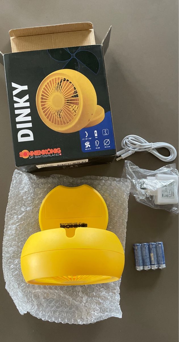 Ventilatoren: Ventilator Sonnenkönig Dinkly, USB, neuwertig – Neu und originalverpackt aus Uesslingen von SwissTravler 3