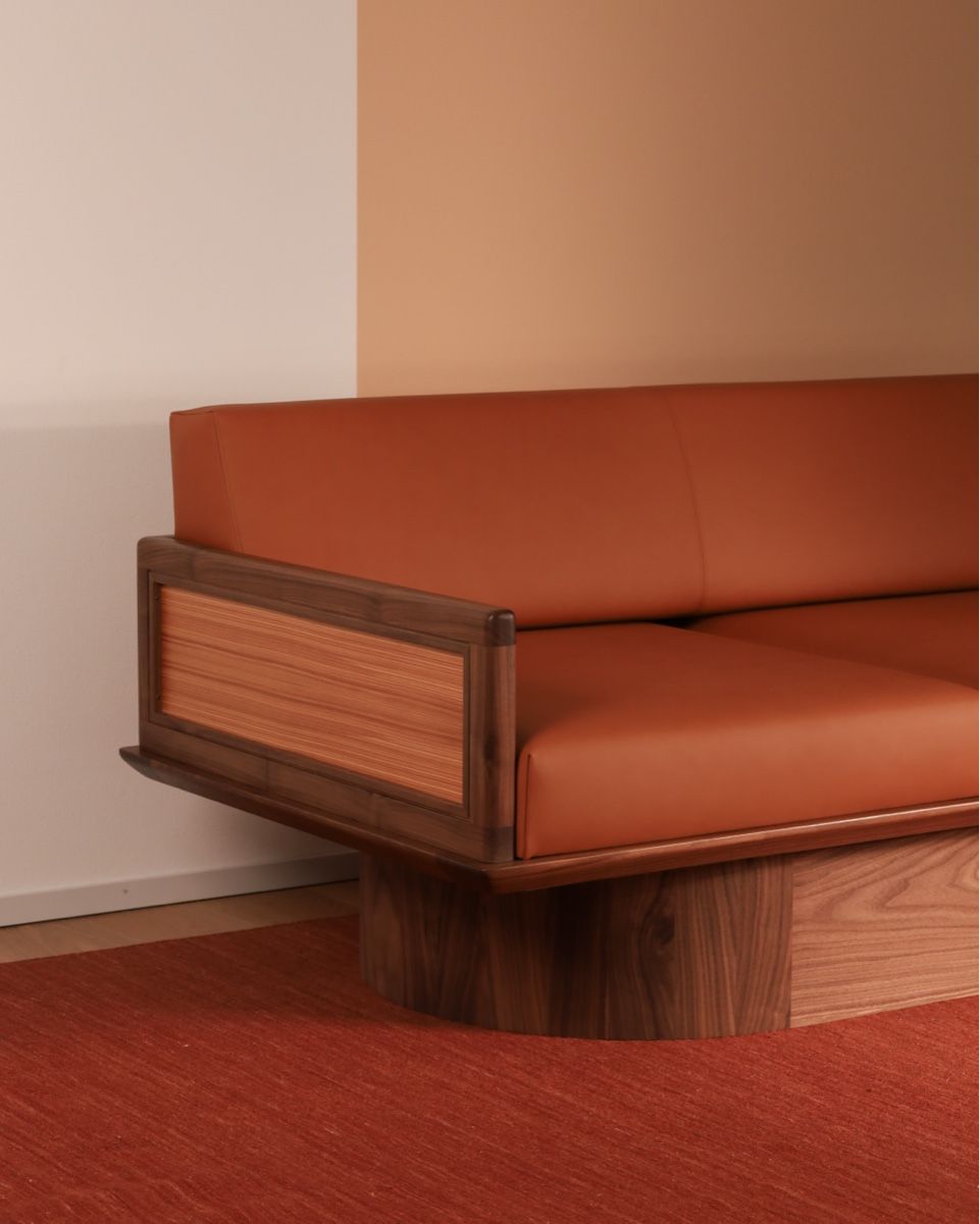 Sofas: Sofa Leder/Nussbaum – Neu (gemäss Beschreibung) aus Zollikon von StadtrandMoebel 2