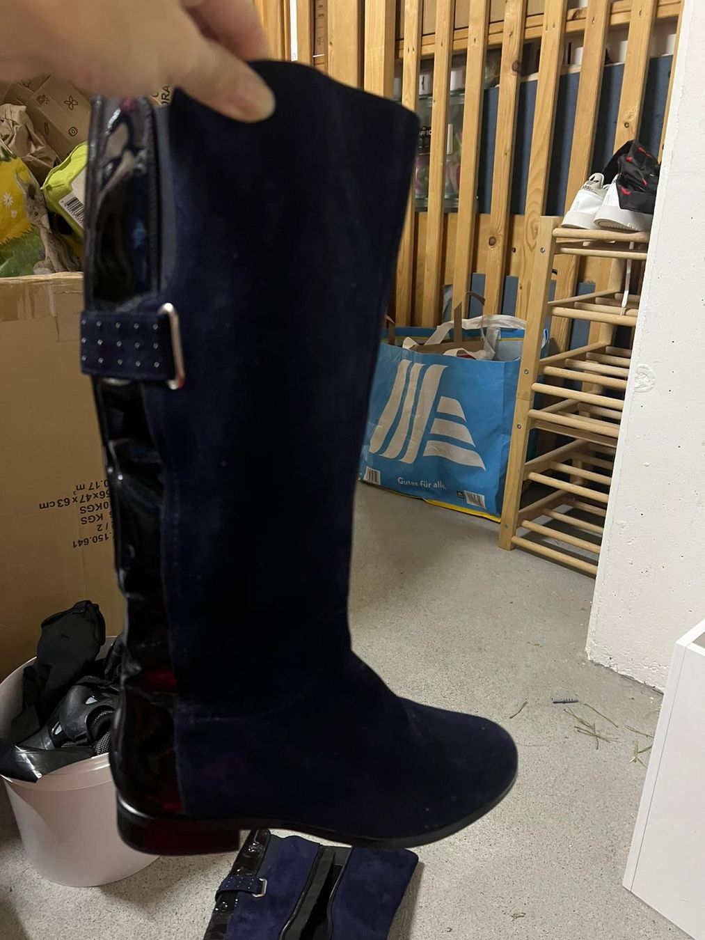 Scarpe da donna: Lederstiefel Grösse 37, Hasia – Usato da Urdorf venduto da Anaiha 1