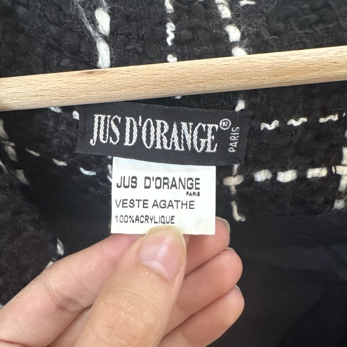 Giacche: veste blazer noir et blanche – Usato da Lonay venduto da nei_79jc 5