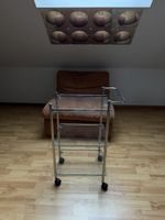 Vintage Servierwagen Chrom - Space Age/Mid Century