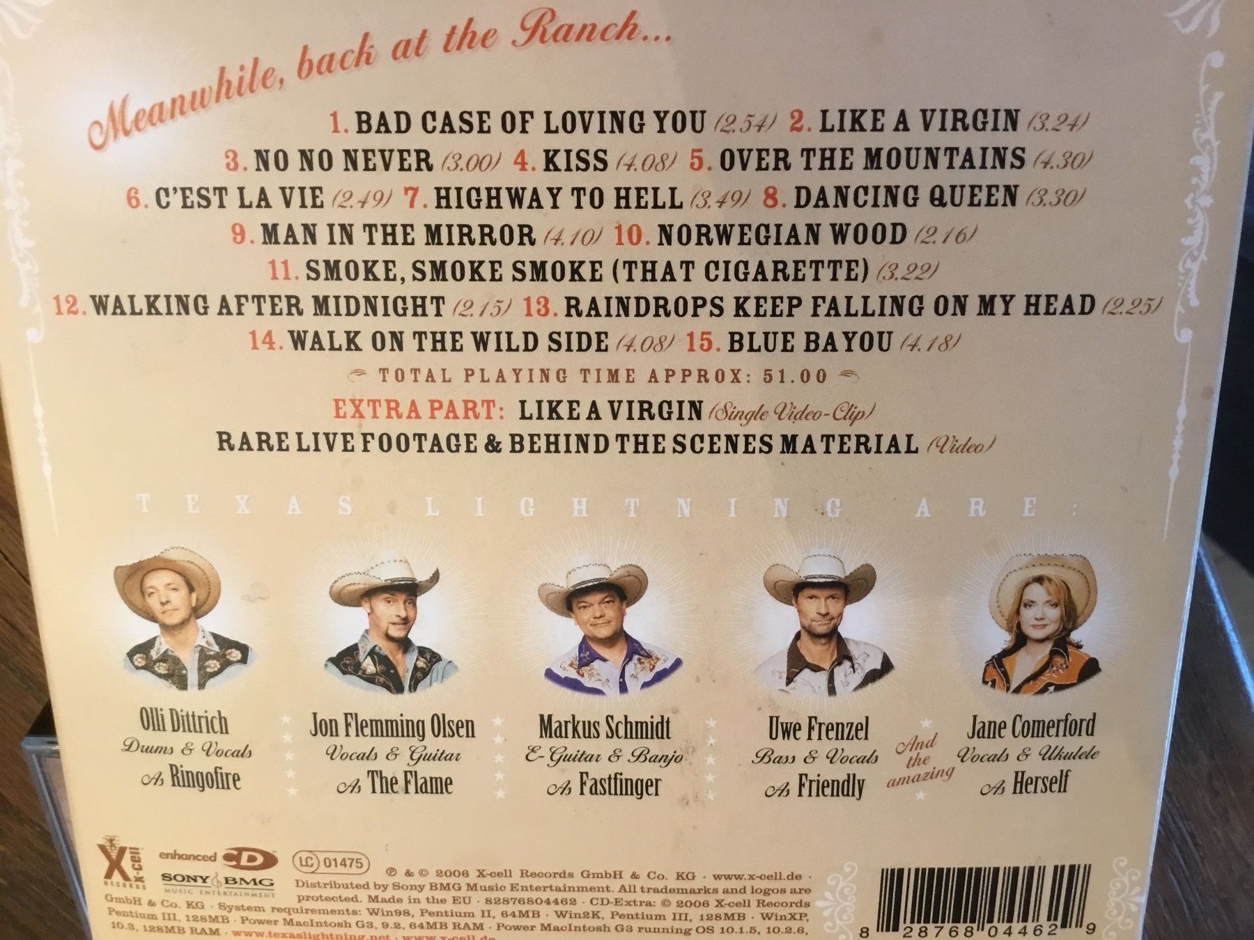 CD: Texas Lightning - Meanwhile, back at the Ranch... CD – Usato da Thierachern venduto da sweden08 1