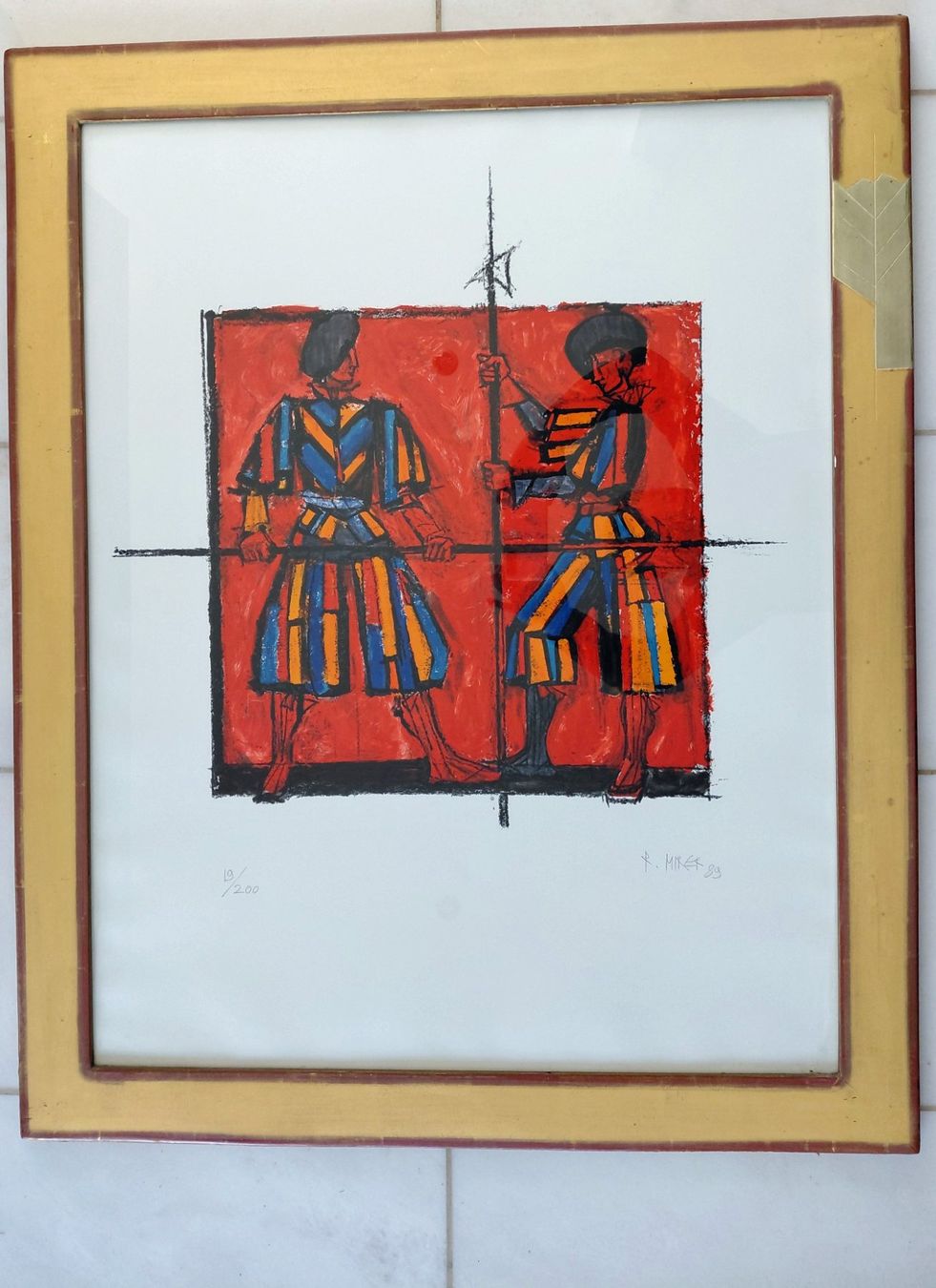 Grafiken & Lithographien: Schweizer Garde, Rudolf Mirer – Gebraucht aus Zollikon von Plasa