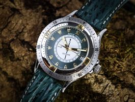 Vintage Revue Thommen Seamark Armbanduhr