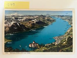 Ansichtskarte Montreux-Chillon Lac Léman; 1932