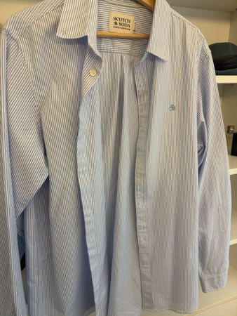 Scotch&Soda Hemd XL, Blau Weiss Gestreift - Top Zustand! (59