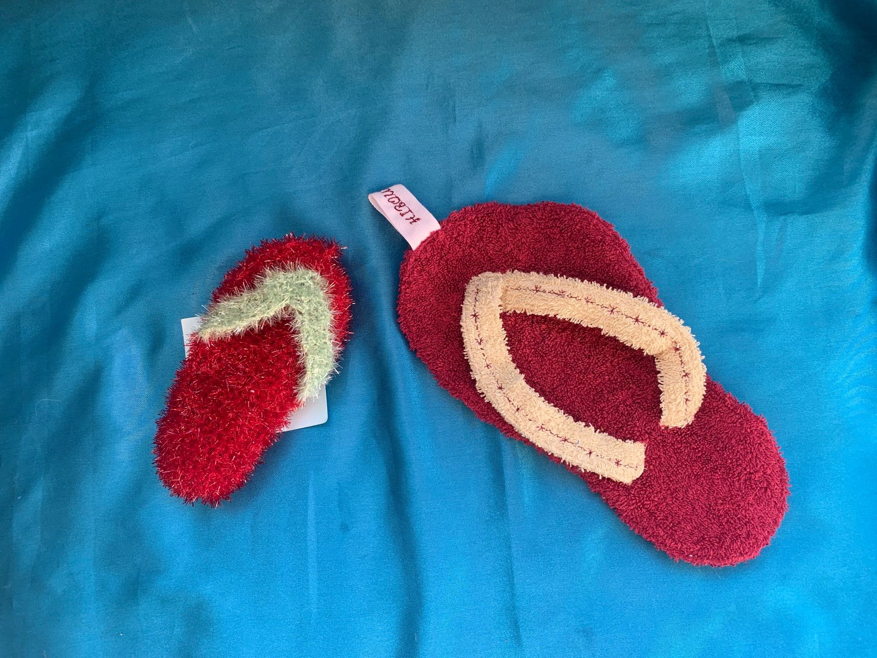 Cura del viso: Waschlappen & Peeling- oder Abwaschschwamm Flip Flop – Nuovo (secondo la descrizione) da Wetzikon ZH venduto da jol_6cb8